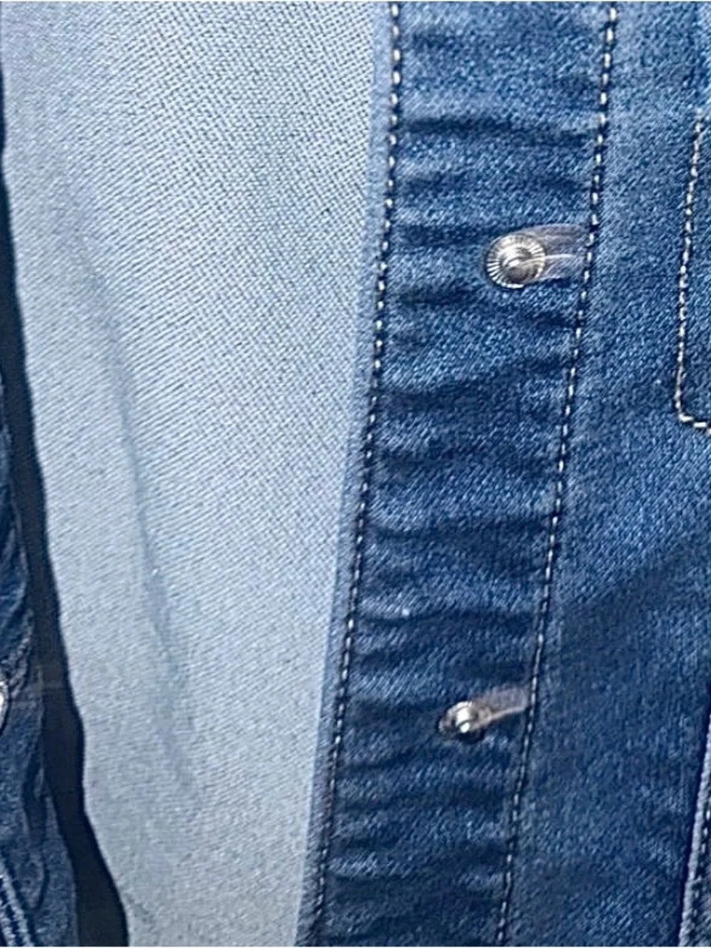 Girls Jackets. Denim Jean Jacket & Fleece Shacket. Youth 10/12. Gently Worn